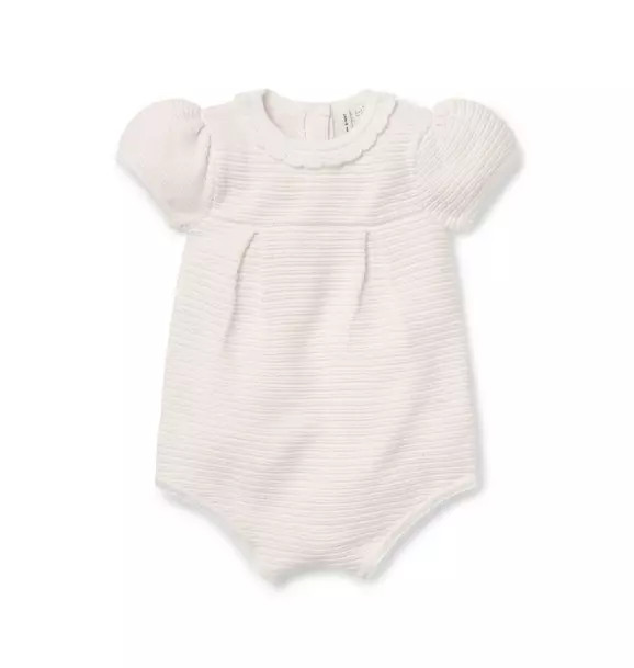 Baby Textured Striped Romper | Janie and Jack