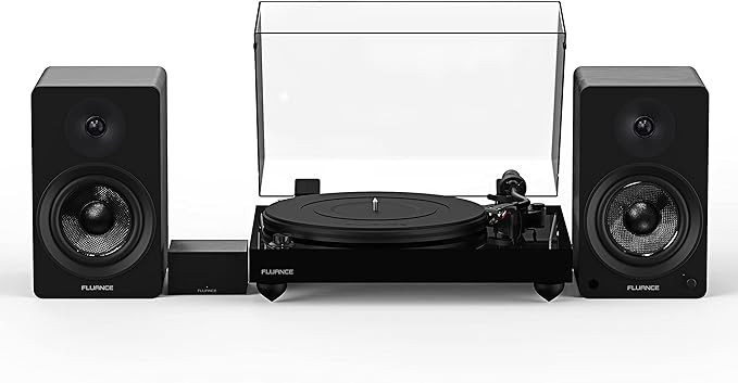 Fluance Reference RT82 High Fidelity Vinyl Turntable (Piano Black), PA10 Phono Preamp and Ai41 Po... | Amazon (US)
