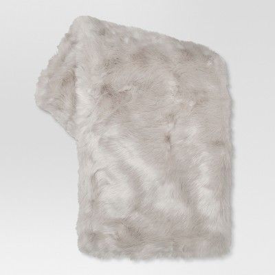 Faux Fur Throw Blankets (50"x 60") - Threshold™ | Target