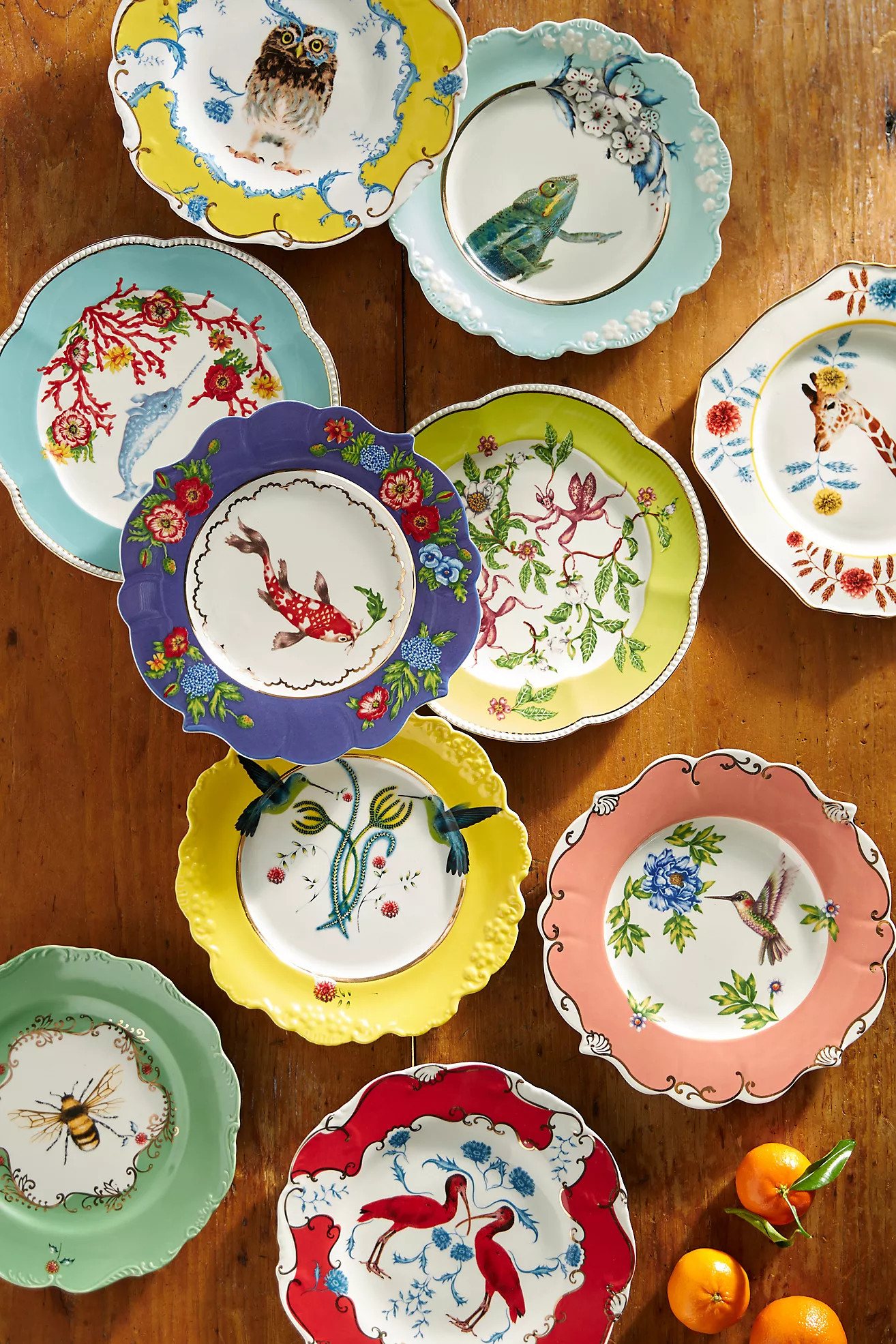 Lou Rota Mother Nature Dessert Plate | Anthropologie (US)