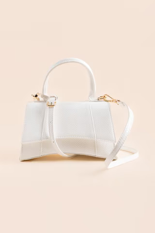 Denise Top Handle Hourglass Satchel | Francesca's