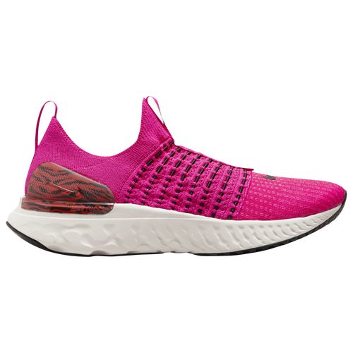 Nike React Phantom Run Flyknit 2 - Women's Running Shoes - Pink Prime / Black / Phantom, Size 10.5 | Eastbay