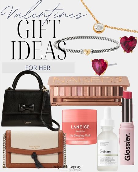 Valentine’s day gift ideas for her! Shop here! Get your Valentines gifts early for that specific someone! 

#LTKGiftGuide #LTKbeauty #LTKitbag