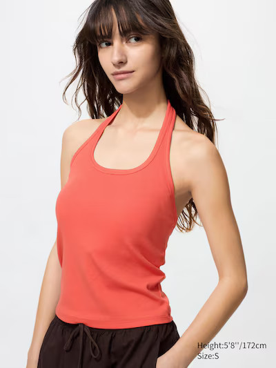 Open Back Halter Bra TopColor: 24 ORANGESize: WOMEN MXSSMLXLXXLCheck my sizeGet help with
finding... | UNIQLO (US)