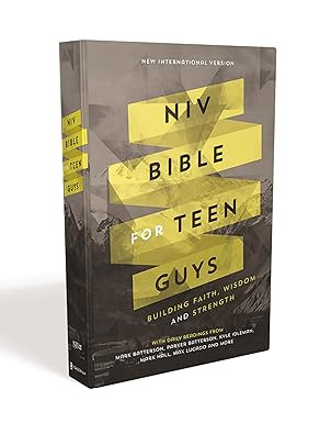 NIV, Bible for Teen Guys, Hardcover: Building Faith, Wisdom and Strength | Amazon (US)