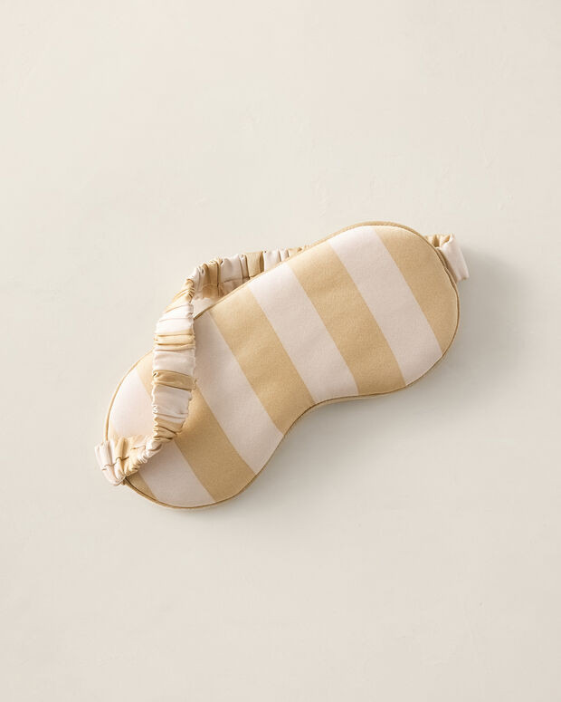 Washable Silk Mixed Stripe Eye Mask | Haven Well Within