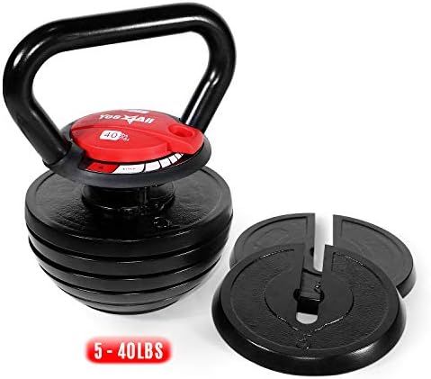 Yes4All Solid Cast Iron Kettlebell Weights – Great for Full Body Workout and Strength Training ... | Amazon (US)