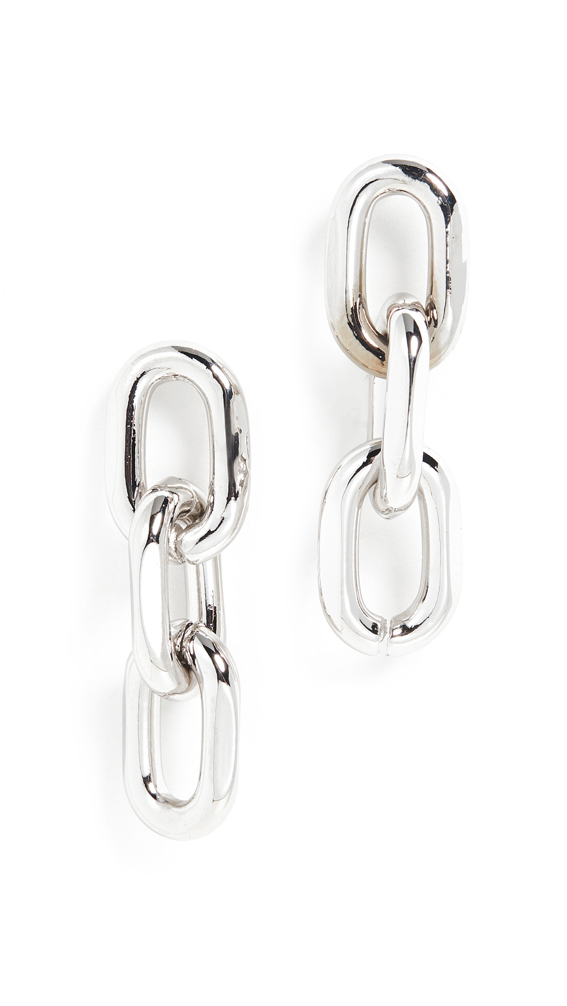 Theia Jewelry Melia Large Rounded Paper Clip Trip Earrings | Shopbop