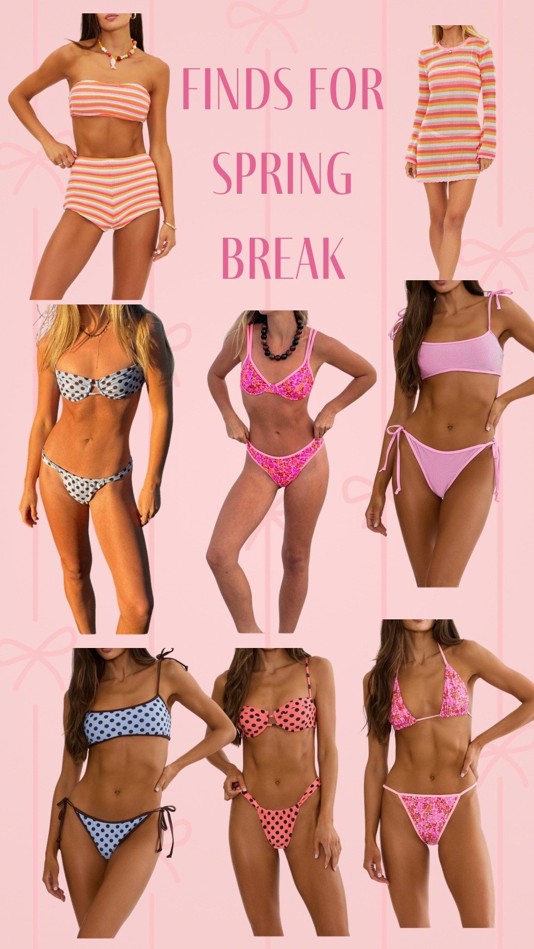 Finds for spring break 

#LTKTravel #LTKootd #LTKSwim
