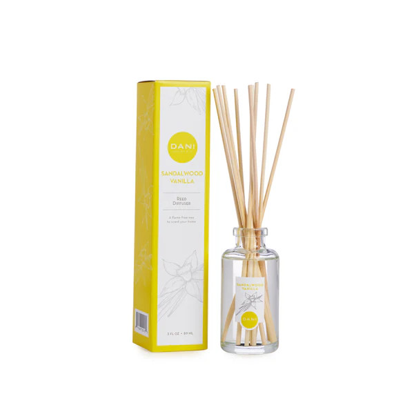 Sandalwood Vanilla Reed Diffuser | DANI Naturals