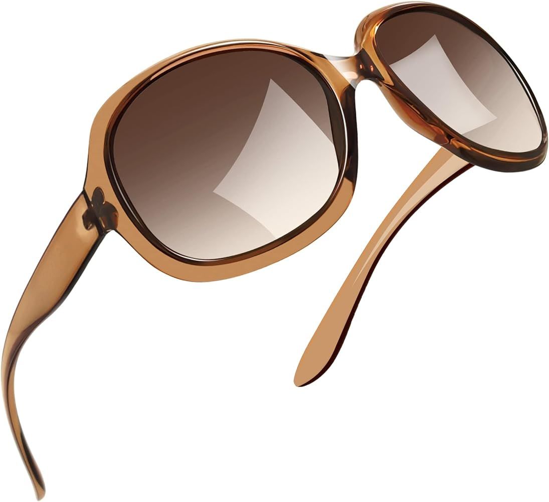 Amazon.com: Joopin Polarized Sunglasses Womens 2022 Trendy Oversized Driving Sun Glasses UV Blocking | Amazon (US)