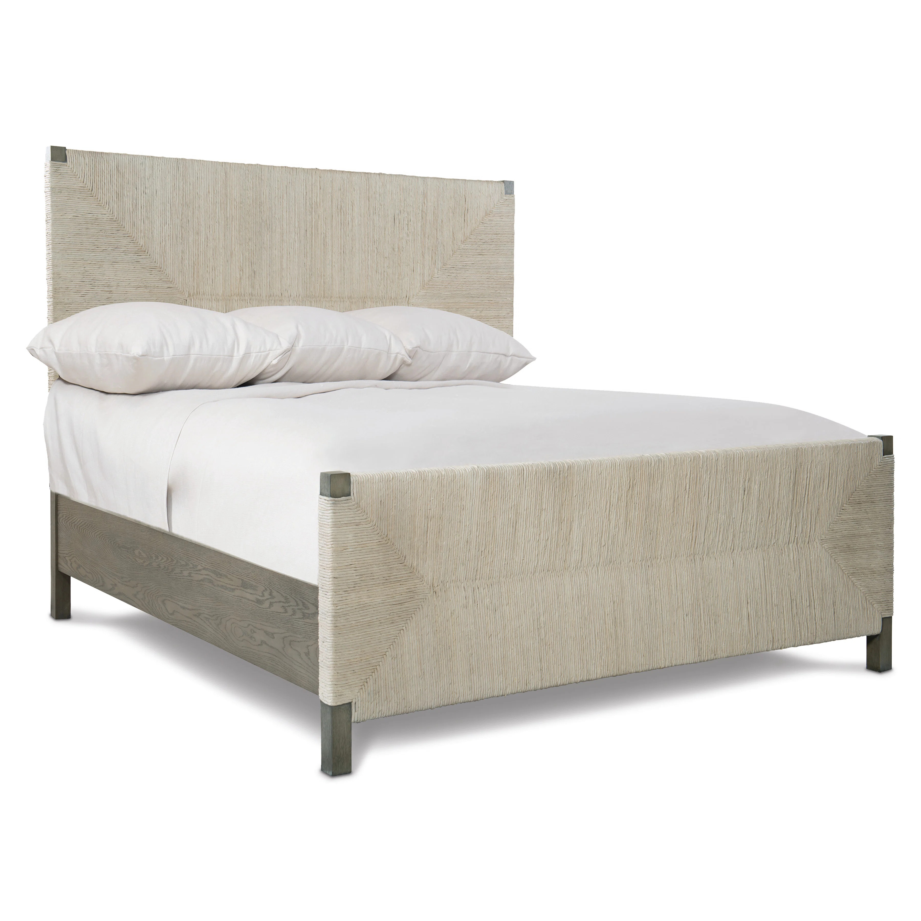 Bernhardt Alannis Solid Wood and Upholstered Low Profile Standard Bed | Wayfair | Wayfair North America