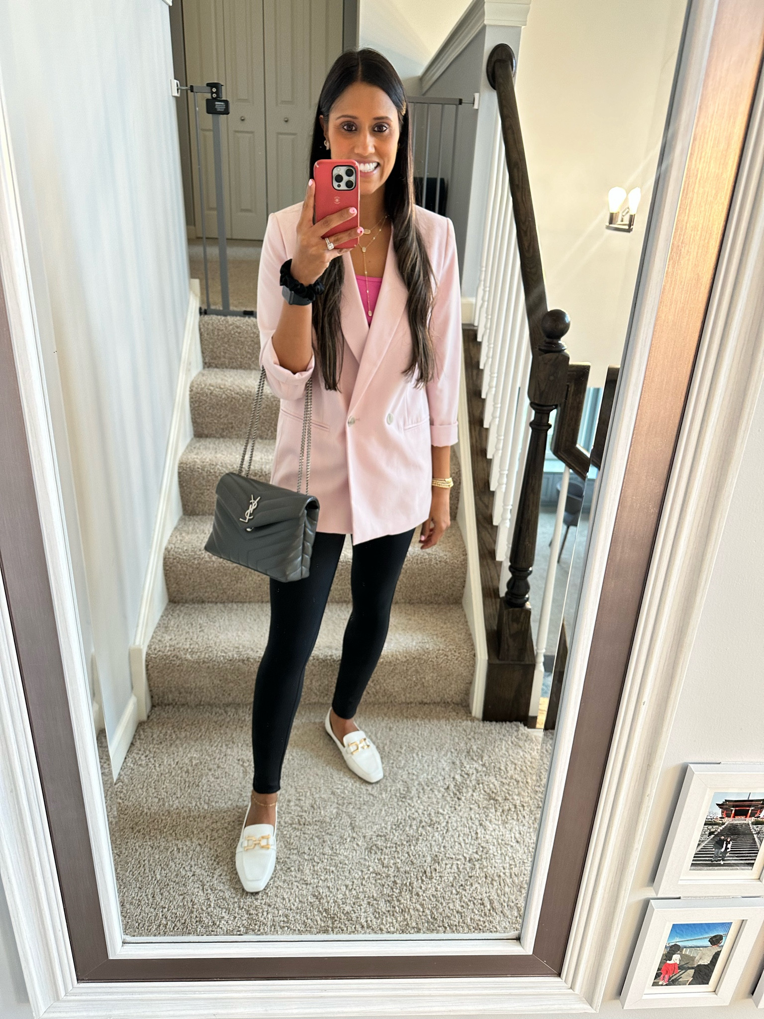 Blazers and Spanx and all the arm candy! Perfect for date night or a girls night 

#LTKparties #LTKstyletip #LTKSeasonal