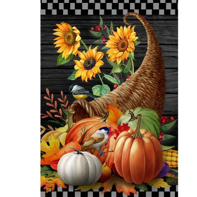 Briarwood Lane Fall Garden Flag 18x12.5 For Outdoor Horn of Plenty Garden Flag Flag For Fall Garden Flag Flags For Outside | Target