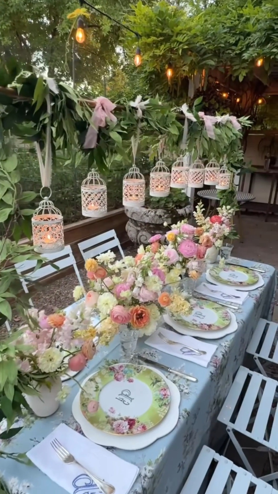 The one decor piece everyone needs to create special table settings for your gatherings - my beloved table rod! I’ve been using this for years and it always sparks conversation. 
.
.
#overthetablerod #tabledecorations #gardentotable 

#LTKSummerEdit #LTKHome #LTKSeasonal