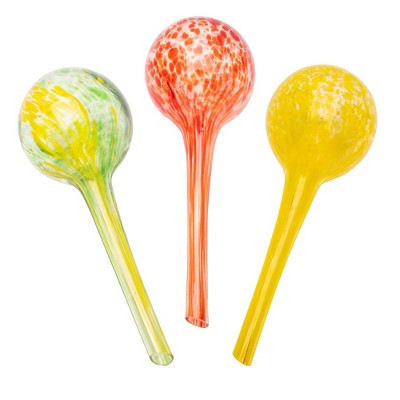 Lexi Home Self-Watering Plant Mini Aqua Globes - Red Yellow | Target