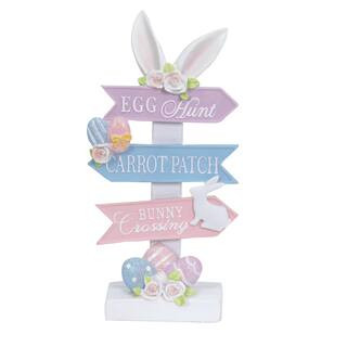 9.5" Easter Directional Sign Tabletop Décor by Ashland® | Michaels | Michaels Stores