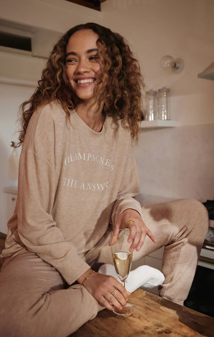 Elle Champagne Sweatshirt | Z Supply