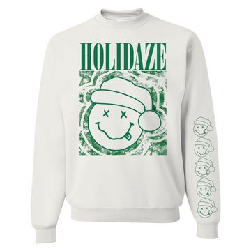 'Nirvana Christmas/Holidaze' Crewneck Sweatshirt | United Monograms