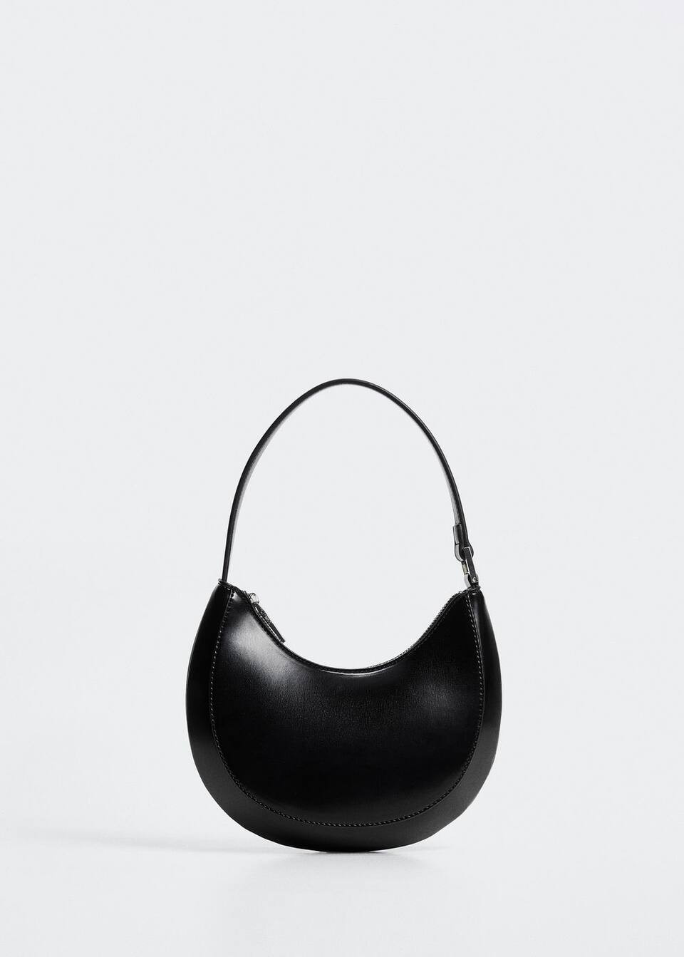 Oval short handle bag | MANGO (UK)