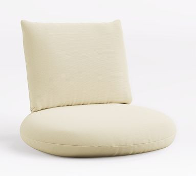 Huntington Petite Swivel Outdoor Papasan | Pottery Barn (US)