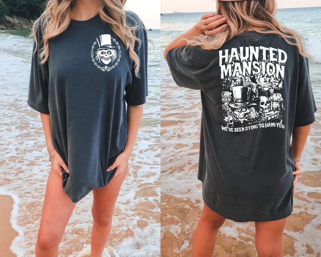 Comfort Colors® Vintage the Haunted Mansion Comfort Colors - Etsy | Etsy (US)