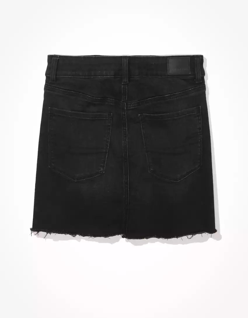 AE Ne(x)t Level Stretch Denim Mini Skirt | American Eagle Outfitters (US & CA)