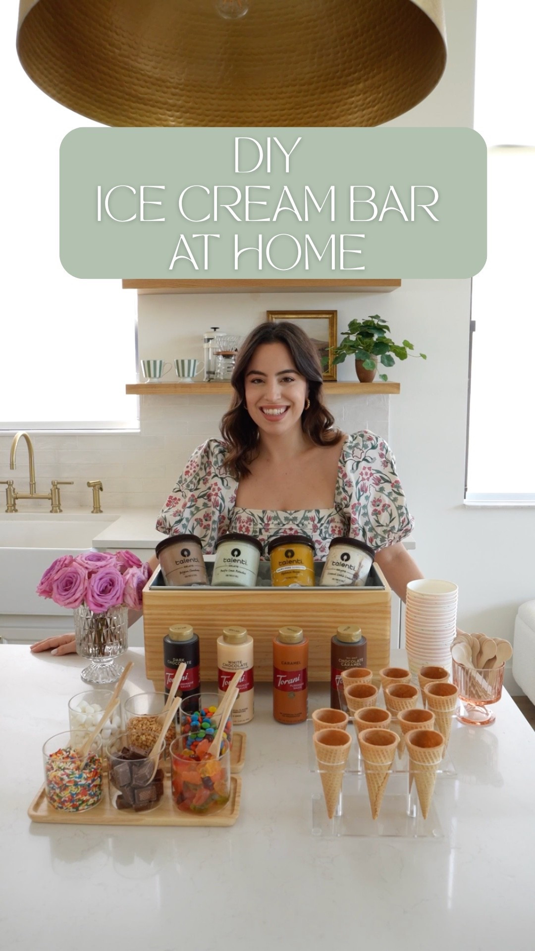 An ice cream bar is honestly one of the most fun and crowd-pleasing ideas for your next party — everyone absolutely loves it and it's so easy to set up! Everything is linked!

party inspo, hosting hack, dessert bar, summer party, fun party idea, entertaining at home, kids party, birthday party, Amazon finds

#LTKfoodie #LTKHome