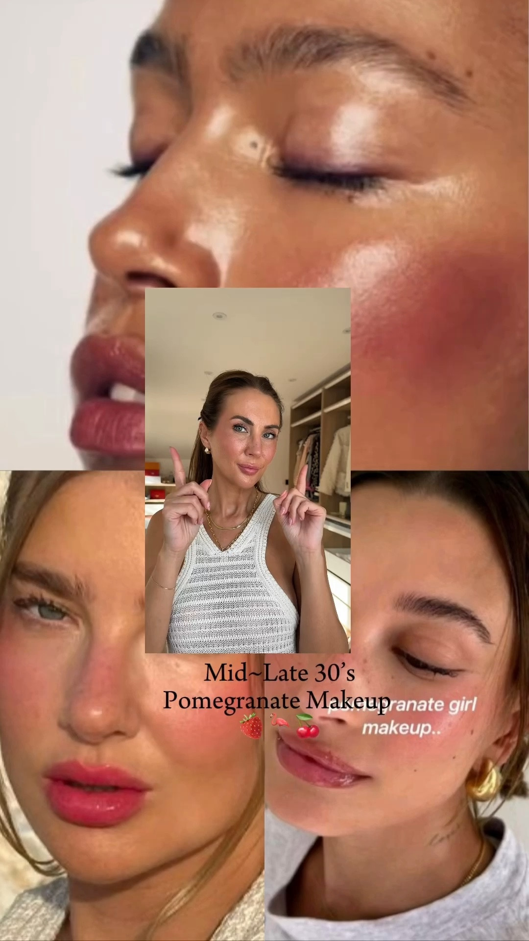 Mid ~ late 30’s pomegranate makeup 

#LTKbeauty #LTKsummer #LTKuk