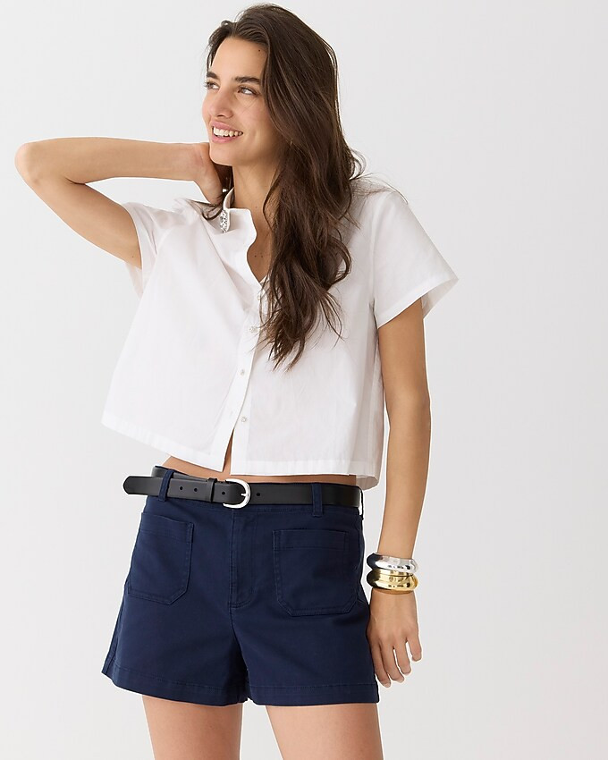 New patch-pocket chino short | J. Crew US