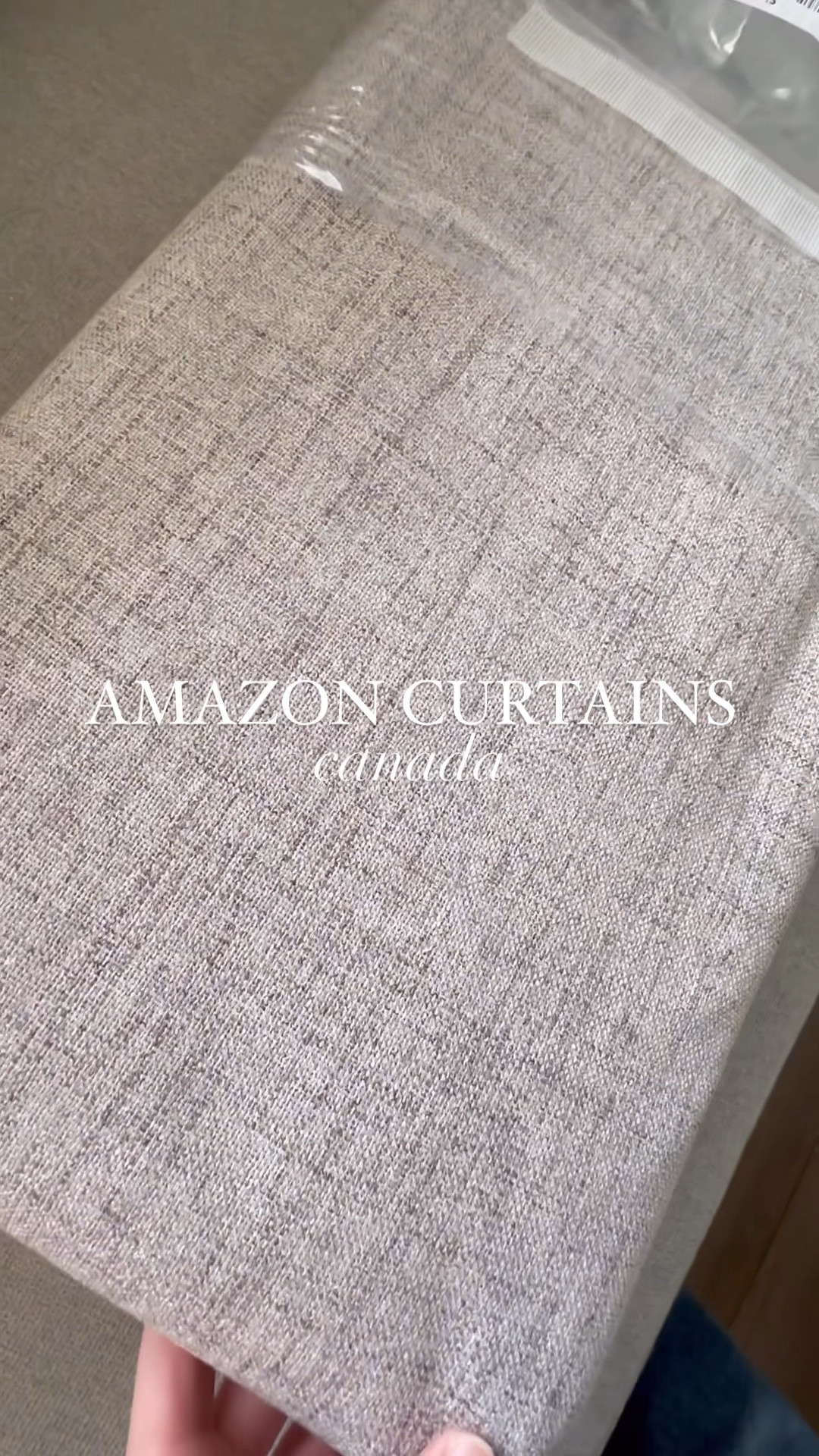 So impressed with the quality of these curtains at such an affordable price.



I got the color linen and 90 inch long, two packs of panels. 
-
-
-
#amazoncanadafinds #curtains #homedecoratingstyling #homedecor #modernhome #earthyorganic

#LTKhome #LTKcanada