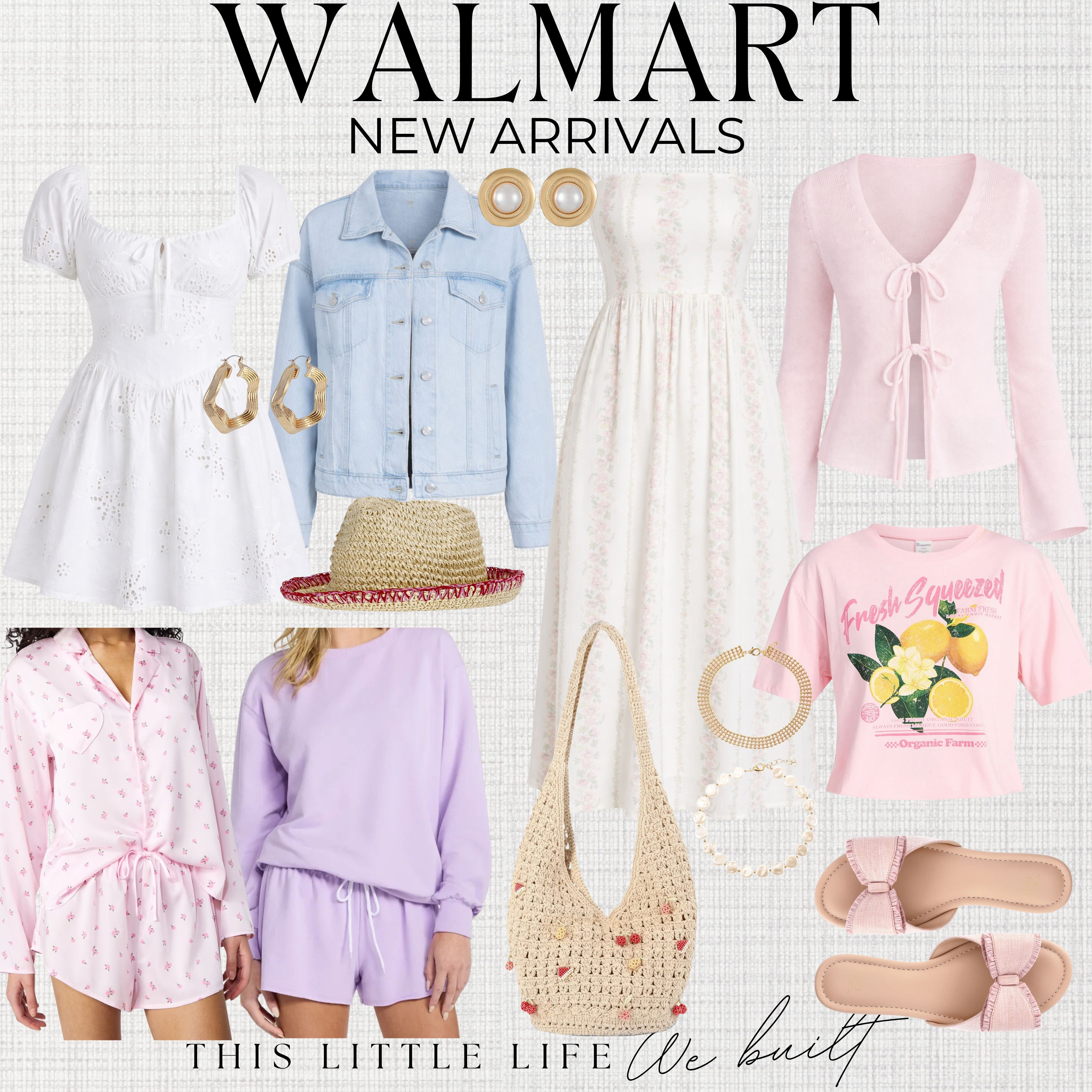 New Spring Outfits from Walmart!
Walmart Fashion / Walmart Spring / Lightweight Knit Sweaters / Flowy Midi Dresses / Linen Button-Up Shirts / Neutral Blazers / Wide-Leg Pants / Cropped Cardigans / Floral Dresses / Ribbed Tank Tops / Denim Jackets / Soft Pastel Tops / White Jeans / Relaxed Jumpsuits / Ballet Flats / Loafers & Mules / Neutral Sneakers / Strappy Sandals / Woven Handbags / Straw Totes / Crossbody Bags / Layered Gold Jewelry / Delicate Necklaces / Statement Earrings / Silk Hair Scarves / Oversized Sunglasses / Lightweight Spring Jackets
 

 #LTKootd #LTKSeasonal