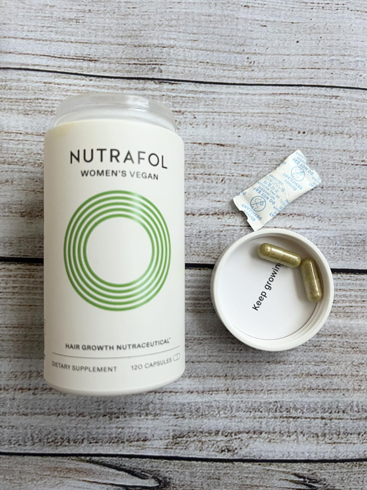 Nutrafol Women's Vegan Hair Growth Supplements, Plant-based, For Women 18-44 Years Old, Clinicall... | Amazon (US)