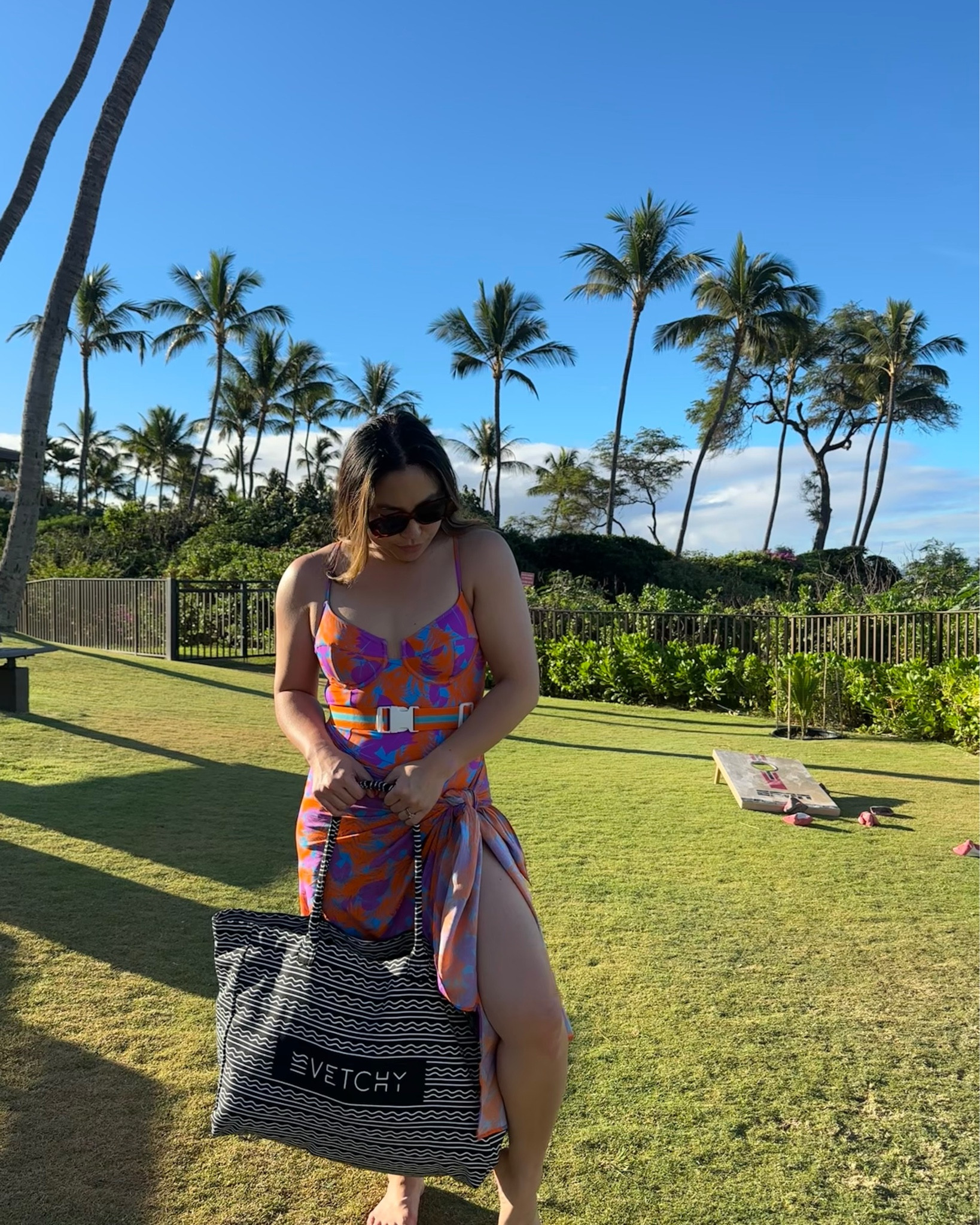 A moment for the stunner of a one piece! I love the style and the fit of this swimsuit! Which I haven’t been able to say in a while/post kids.  Don’t miss the VETCHY bfcm sale! I absolutely love this one piece + the best beachwear! @vetchy #vetchygirl thanks to VETCHY for outfitting my vacay!

#LTKCyberWeek #LTKMidsize #LTKSwim