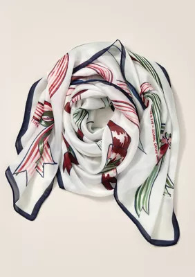 Sewing Down South x Crown & Ivy™ Bow Print Scarf | Belk