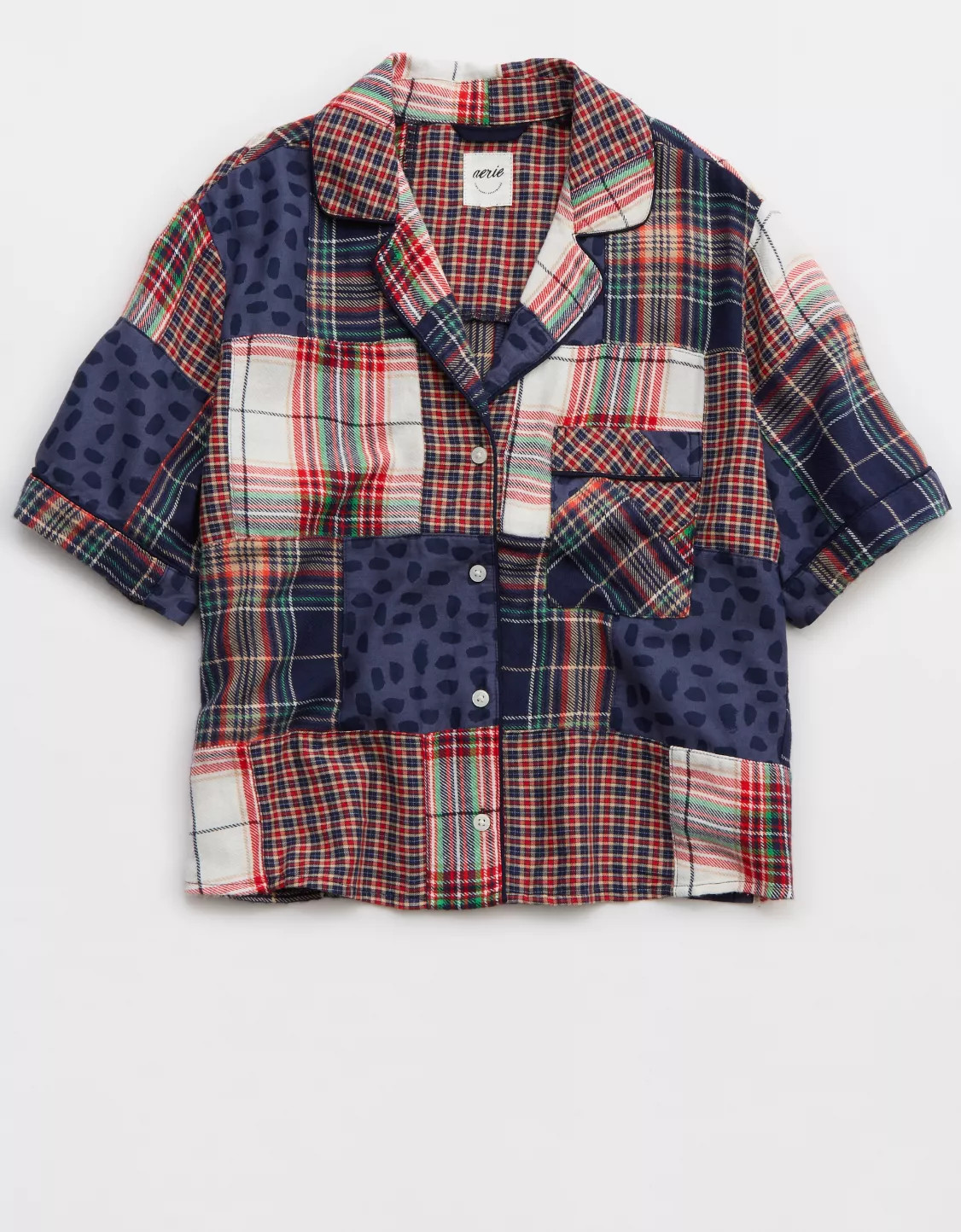 Aerie Flannel Pajama Shirt | Aerie