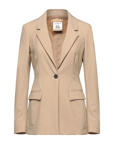 Semicouture Woman Blazer Beige Size 4 Polyester, Virgin Wool, Elastane | YOOX (US)