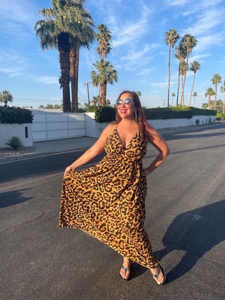 Loving this on-trend sexy Kiarra Leopard Print Plunge Maxi Dress from @cupshe 💃 It’s perfect for balmy summer nights 

And these chic Tiffany sunnies from @sunglasshut will never go out of style 😎

#LTKtravel #LTKSeasonal #LTKcurves