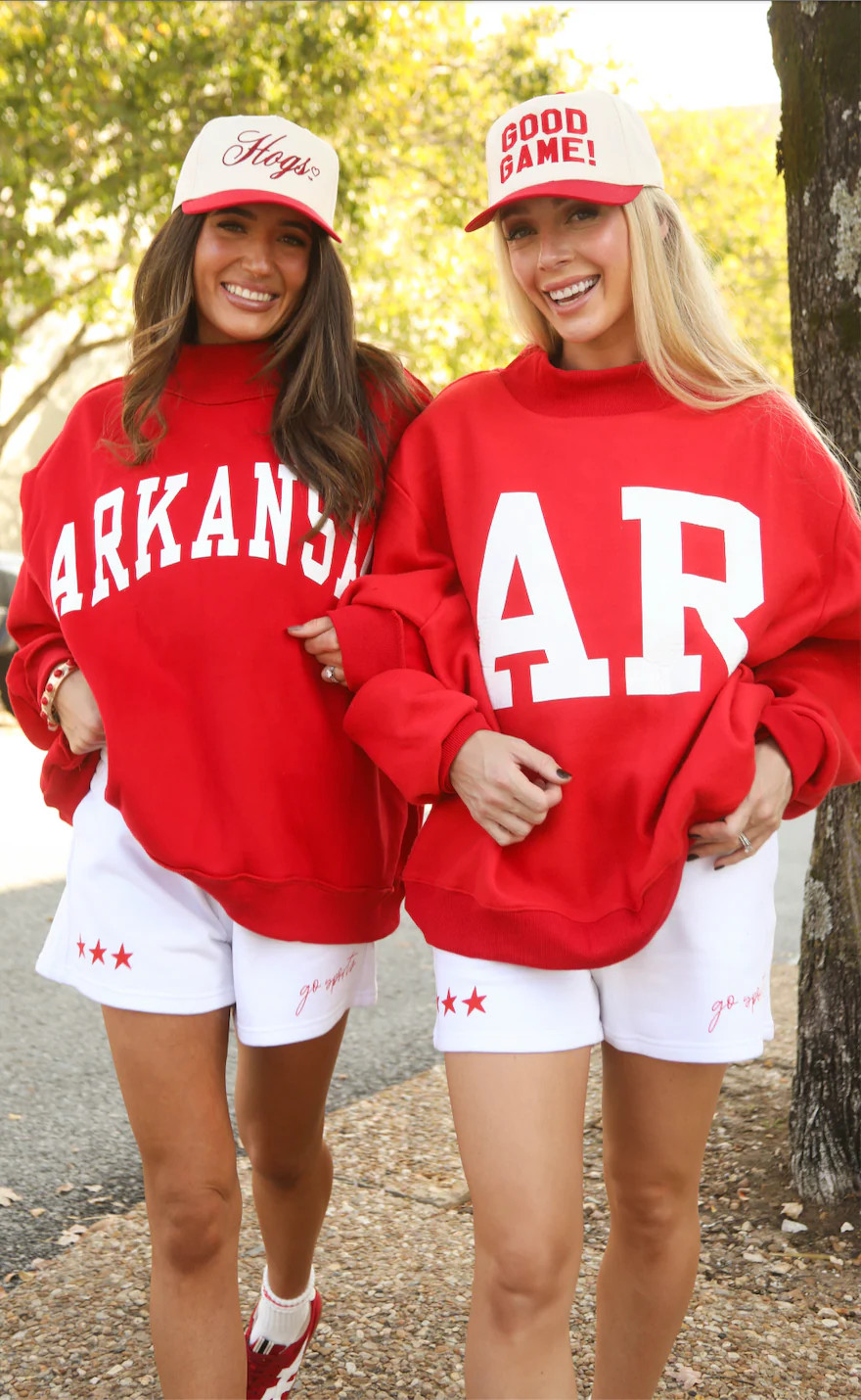arkansas reversible mock neck sweatshirt | RIFFRAFF
