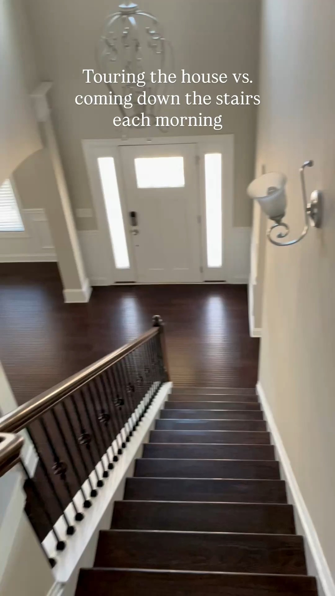 Hallway, foyer, staircase, updating balusters, LVP flooring, floors, small living room

#LTKdayinmylife #LTKHome