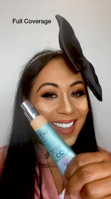 1 or-2  little pumps is all you need. Apply to clean skin, then customize your coverage!

✔️ I have also the most amazing brush! So luxe
✔️SERUM gloss 
.
👁️‍🗨️ I'm with IT Cosmetics, which plastic surgeons and dermatologists developed. I'm so happy to receive the Number 1 SPF FOUNDATION IN AMERICA! for all skin tones and shades, total coverage! This is my number one foundation to cover all the imperfections on my skin. It is flawless, and I feel so confident when I wear it!
.
👁️‍🗨️ CC+ Cream Natural Matte Foundation with SPF 40 is a shine-reducing and color-correcting full-coverage foundation, skin-balancing serum, and broad-spectrum sunscreen in one. It is perfect for Oily Skin, Combination Skin, Acne-Prone Skin, and Sensitive Skin.

I👁️‍🗨️ ts SPF 40 delivers long-wear and hydrating full coverage, 16-hour shine control, and sun protection without the white cast–all in one sweat-proof formula with a weightless feel! Our best CC cream for oily skin immediately blurs the look of pores as it flawlessly covers fine lines, skin imperfections, dark circles, facial redness, discoloration, and uneven skin tone.

🚨 Other matte foundations can leave your skin looking flat: With its healthy-looking finish, CC+ Cream Natural Matte does the opposite of that!

#LTKBeauty #LTKParties #LTKGiftGuide