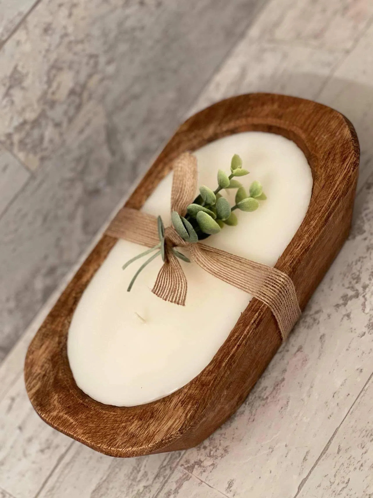 Citrus Scented Designer Candle with Hardwood Holder | Wayfair North America