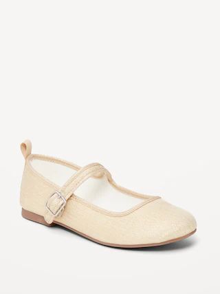 Canvas Ballet Flat Shoes for Girls | Old Navy (US)