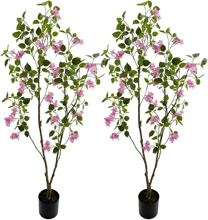 Artificial Bougainvillea Tree 4FT 2pack | Amazon (US)
