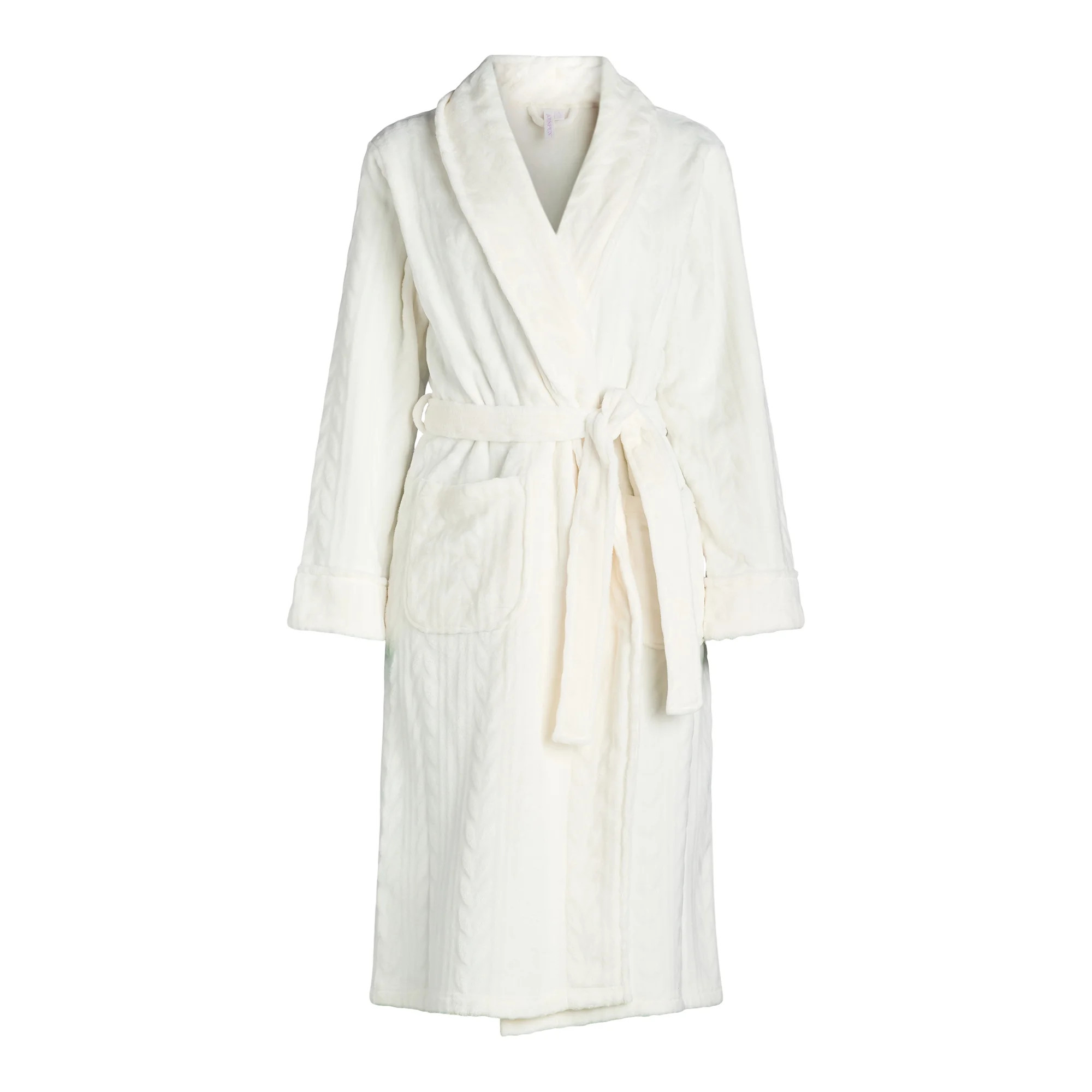 Joyspun Women's Plush Robe, Sizes S to 3X | Walmart (US)