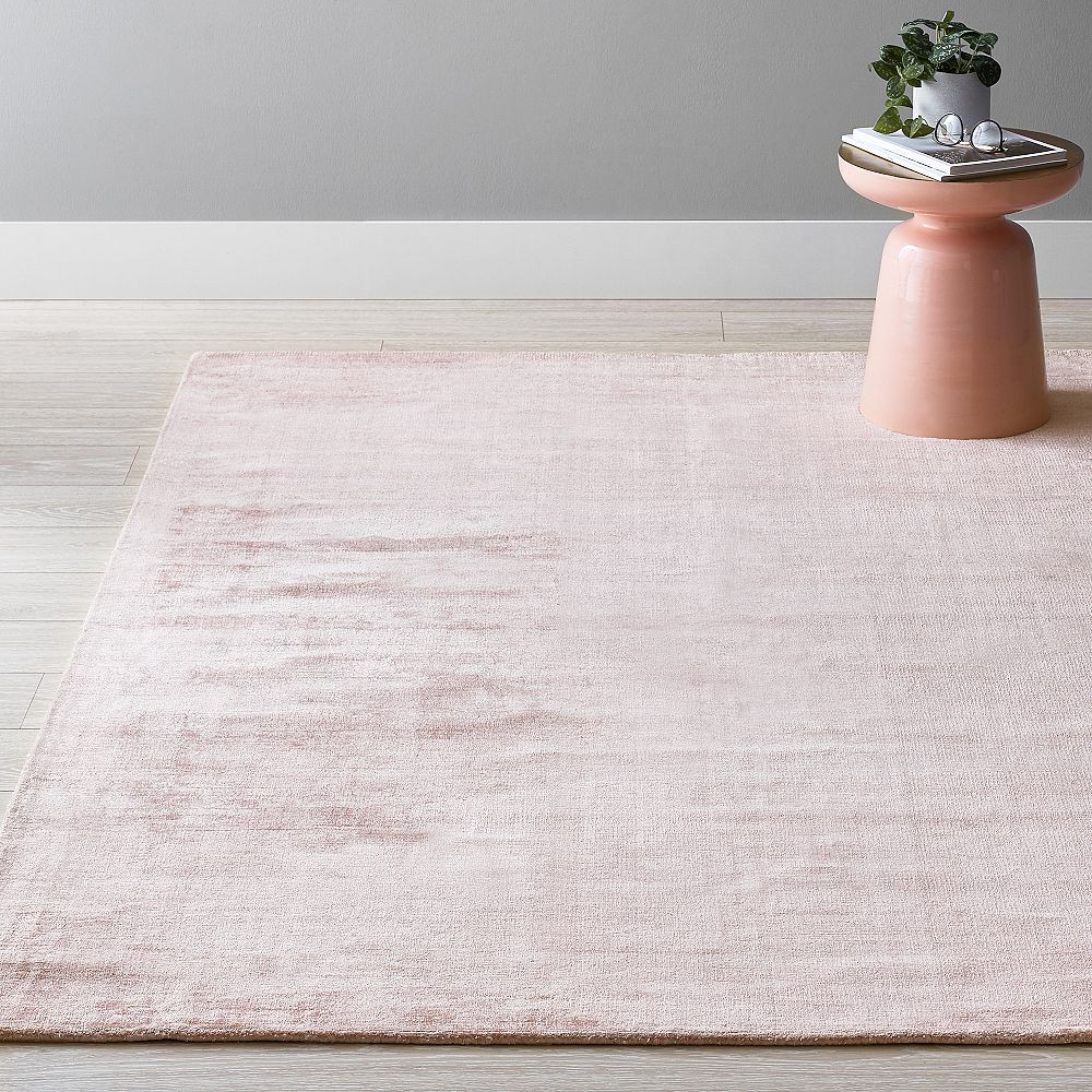 Solid Viscose Rug | Pottery Barn Teen
