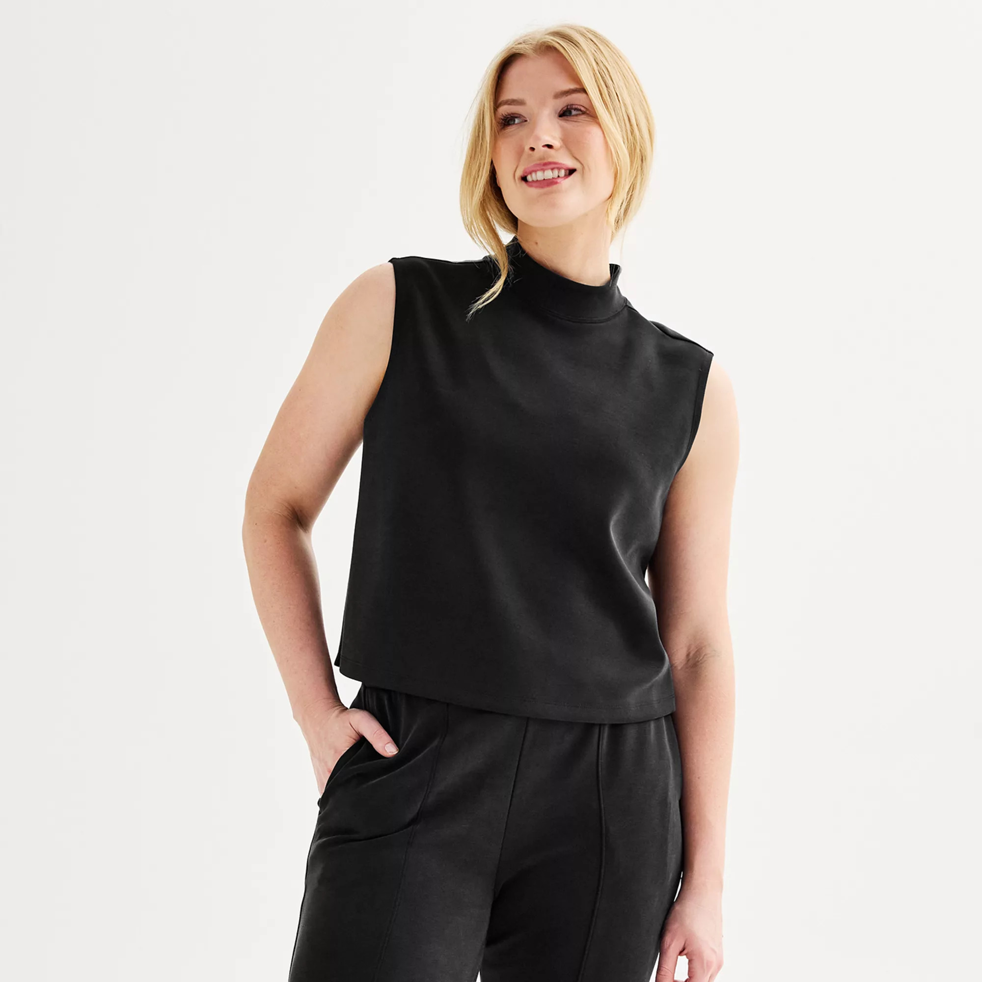 Women's FLX Solace Funnel Neck Tank Top | Kohl's