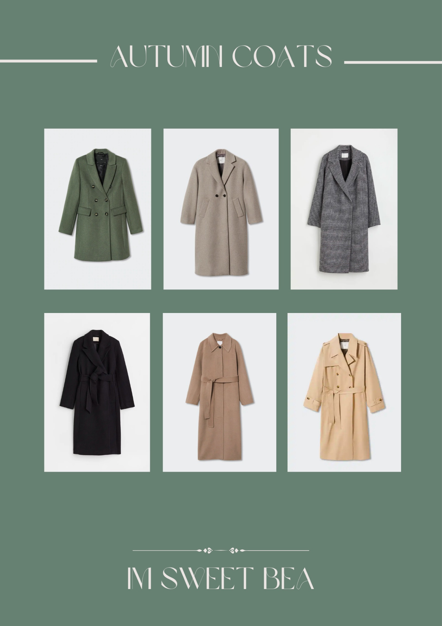 Gorgeous Autumn Coats

#LTKstyletip #LTKSeasonal