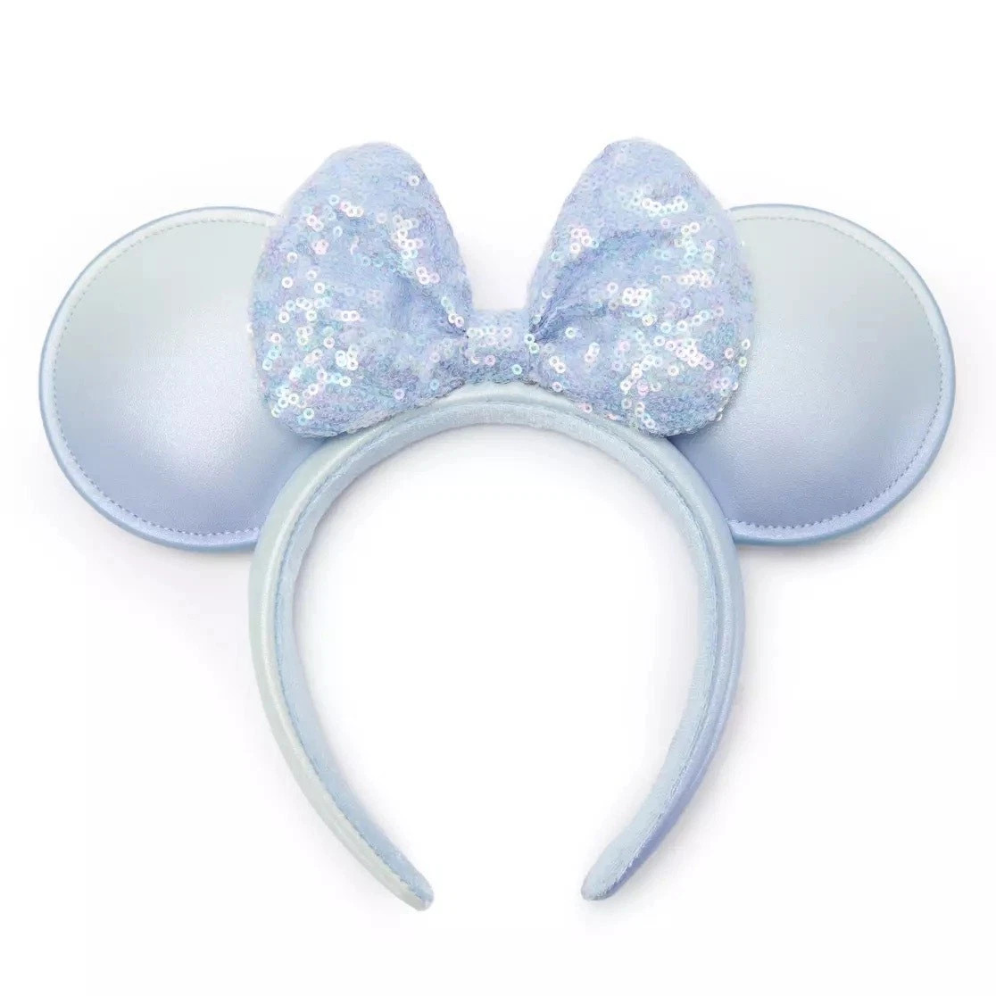 Minnie Mouse Ear Headband for Adults – Winter Blue NWT | eBay US