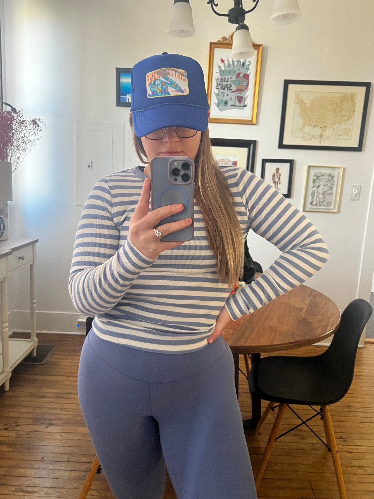 Feeling very blue today love when I match from my hats to my shoes

#LTKActive #LTKMidsize #LTKFindsUnder50